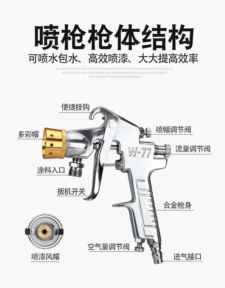 水包水多彩漆噴涂指南 如何用好氣動(dòng)噴槍打造迷人大理石質(zhì)感